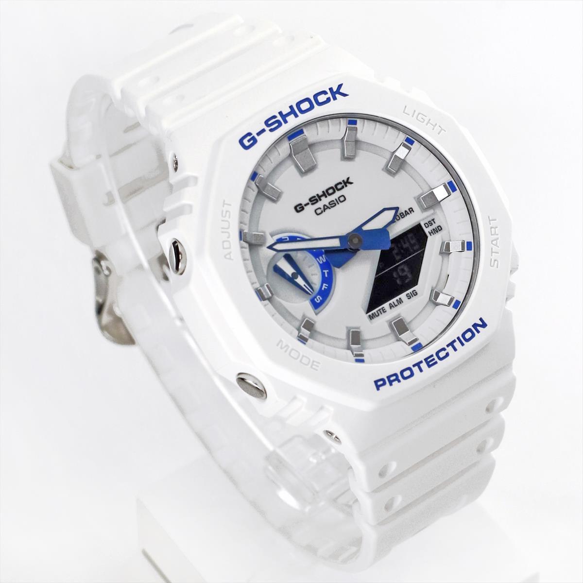 カシオ Gショック WEB限定モデル GA-2100HDS-7A1JF HIDDEN GLOW シリーズ ブルー蓄光フェイス CASIO G-SHOCK公式掲載店【0625】【店頭受取可能商品】